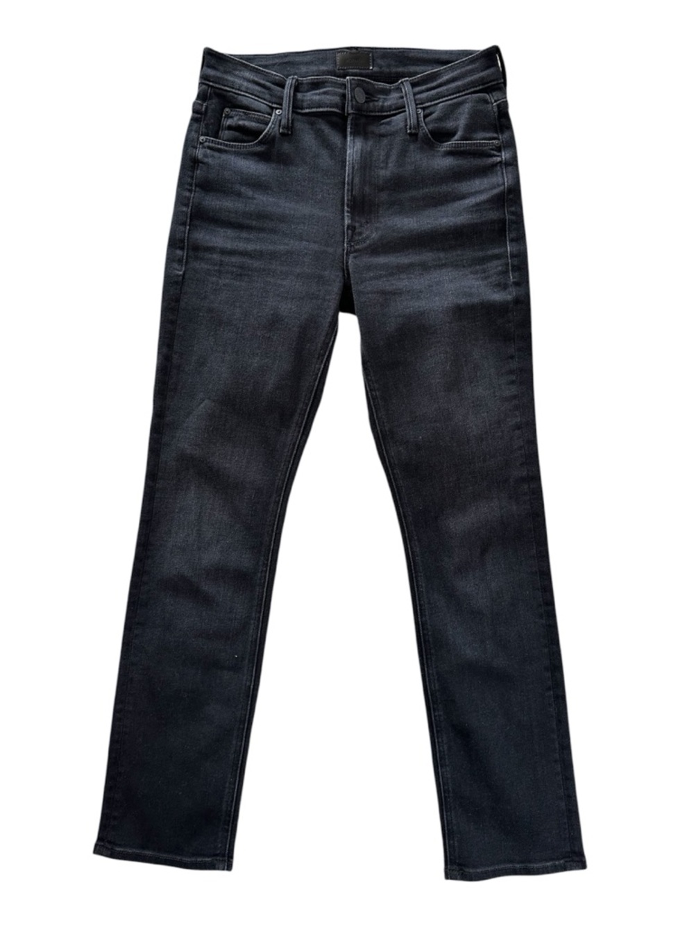 Mother Jeans Mid Rise Dazzler Ankle in Deep End Black Size 26 EUC